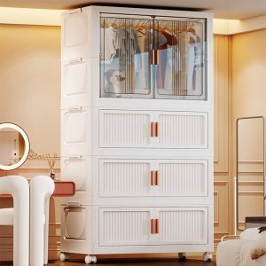 large capacity modular storage cabinet furniture freestanding stackable wardrobe closet ideal for